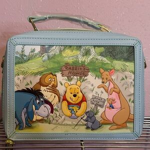 Loungefly Light Blue Winnie the Pooh Crossbody Bag